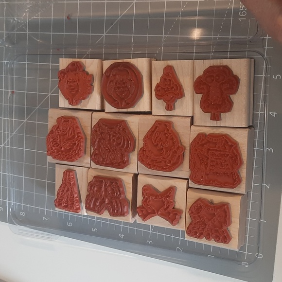 All Mixed Up Stampin Up rubber stamp set - Picture 2 of 4